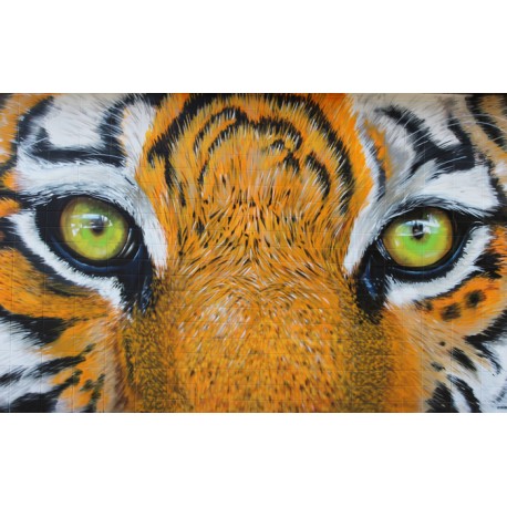 Mural vinilo tigre - vinilo decorativo fotomural tigre