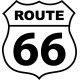 Vinilo ruta 66 - pegatina route 66