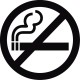 Vinilo no fumar - pegatina prohibido fumar