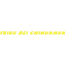 vinilo Tribù del Chihuahua amarilla