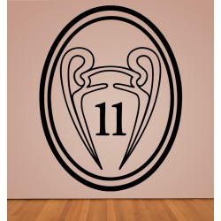 Vinilo undécima Real Madrid