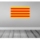 Vinilo bandera Cataluña