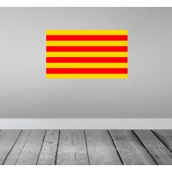 Vinilo bandera Cataluña