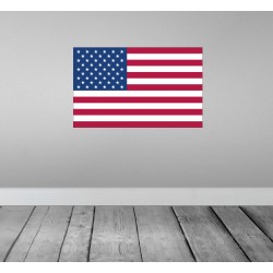 Vinilo bandera Estados Unidos de América