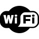 Adhesivo icono Wifi