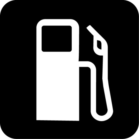 Pegatina icono gasolina