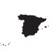 Vinilo mapa España