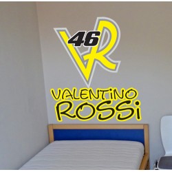 Vinilo decorativo cartel Rossi