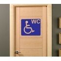 Pegatina lavabo discapacitados