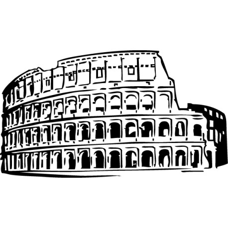 Vinilo Coliseo Roma