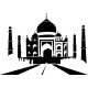 Vinilo decorativo Taj Mahal