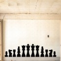 Vinilo piezas de ajedrez