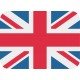 Adhesivo portátil bandera inglesa