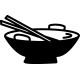 Vinilo plato wok