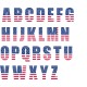 Vinilo abecedario americano