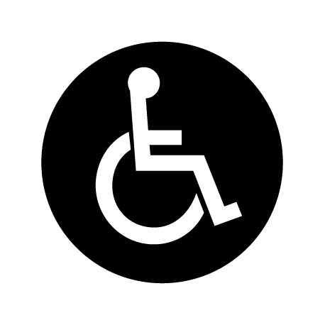 Adhesivo discapacitado