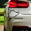 Pegatina Nurburgring completo