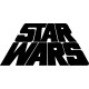 Vinilo decorativo logo Star Wars 3d