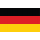 Vinilo decorativo bandera Alemana
