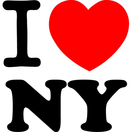 Vinilo i love New York