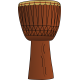 Vinilo decorativo tambor étnico