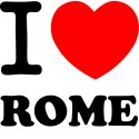 Vinilo i love Rome