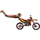 Vinilo decorativo ilustración motocross