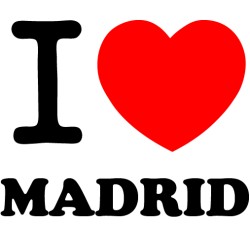 Vinilo i love Madrid