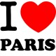 Vinilo i love Paris