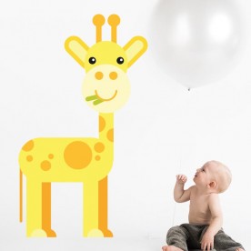 Vinilo infantil jirafa