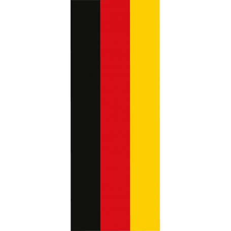 Pegatina bandera Alemania para coches y motos