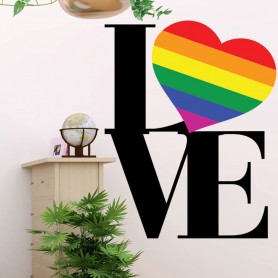Vinilo LOVE LGBTI