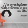 Vinilo volar alto Mafalda