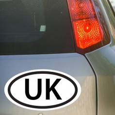 Pegatina coche Reino Unido
