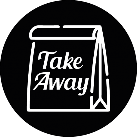 Vinilo Take Away para llevar