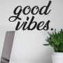 Vinilo decorativo pared Good Vibes
