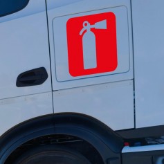 Vinilo extintor logo