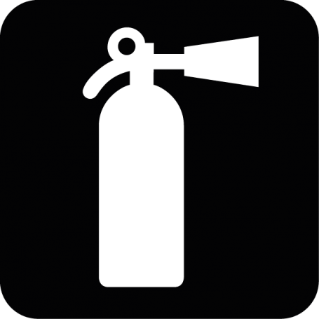 Vinilo extintor logo