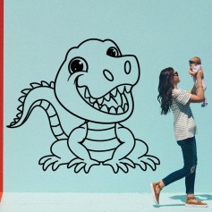 Vinilo infantil reptil