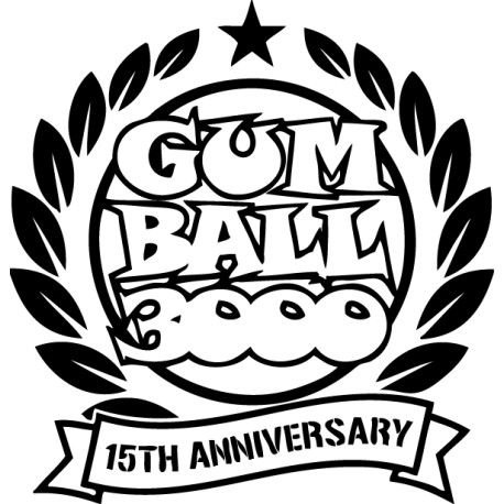 Pegatina Gumball 15 aniversario