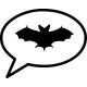 Vinilo decorativo Batman cómic