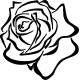 Vinilo flor rosal
