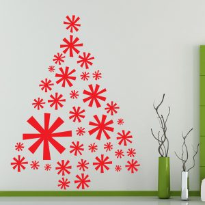 vinilo árbol navidad