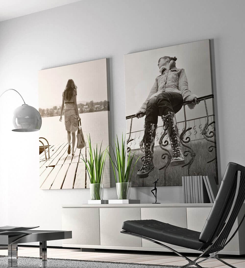 Cómo decorar un salón con fotos personalizadas - Blog Andiar Decoración