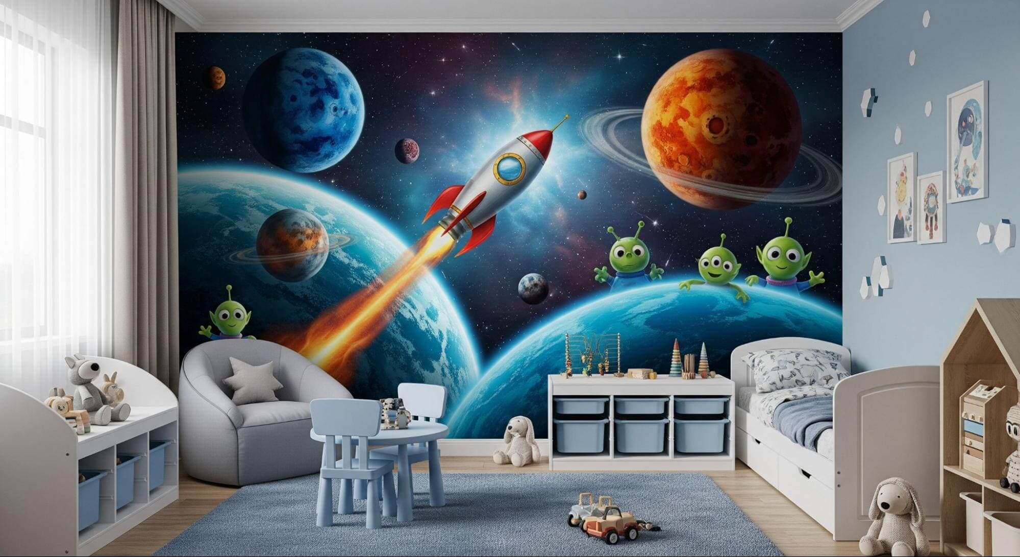 Vinilos decorativos que estimulan la imaginación y la creatividad